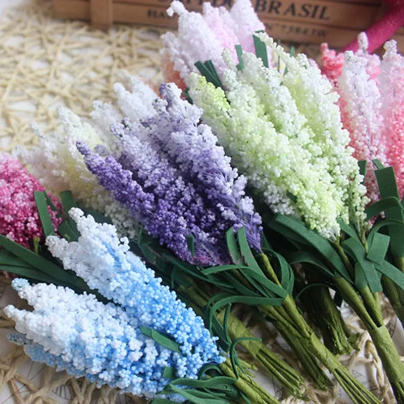 Length/14CM,110PCS Multicolor Foam PE Fake Lavender Artificial Hyacinth Bouquet,DIY Decoration For Flower Garland,Cake,Wedding
Length/14CM,110PCS Multicolor Foam PE Fake Lavender Artificial Hyacinth Bouquet,DIY Decoration For Flower Garland,Cake,Wedding