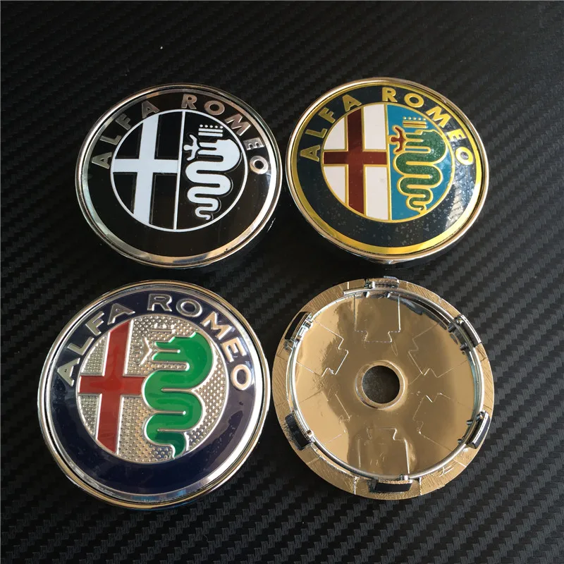 4pcs New Car Styling 60mm Gold Black Silver Wheel Center Hub Cap Auto Cover Logo Caps Sticker For ALFA ROMEO Mito 147 156 159
4pcs New Car Styling 60mm Gold Black Silver Wheel Center Hub Cap Auto Cover Logo Caps Sticker For ALFA ROMEO Mito 147 156 159
