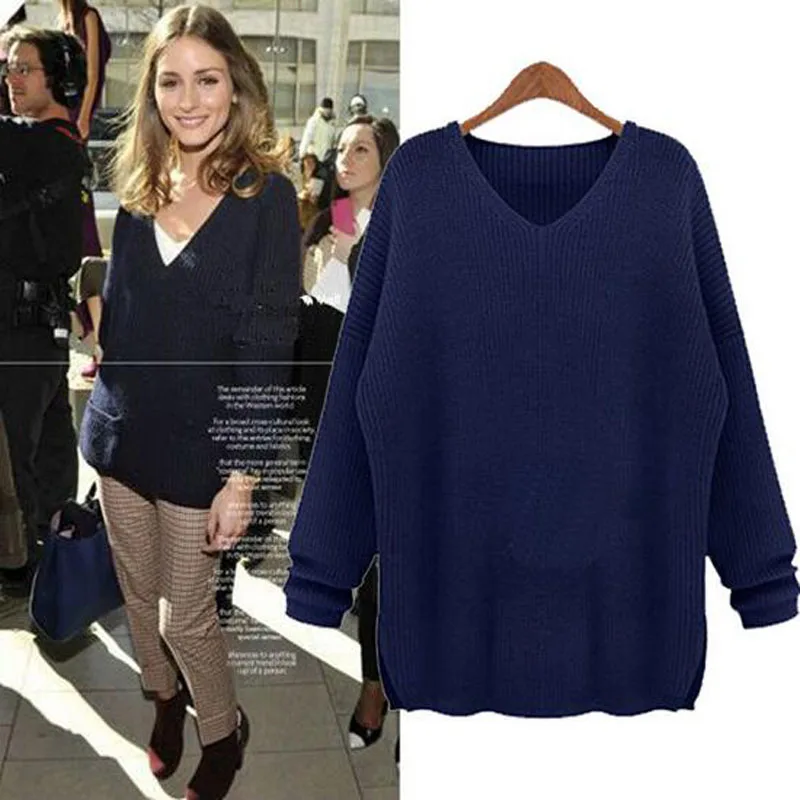 2018 new European and American High-end big size 4XL women autumn fashion casual loose knitted pullover sweater JQ1258YH0027
2018 new European and American High-end big size 4XL women autumn fashion casual loose knitted pullover sweater JQ1258YH0027