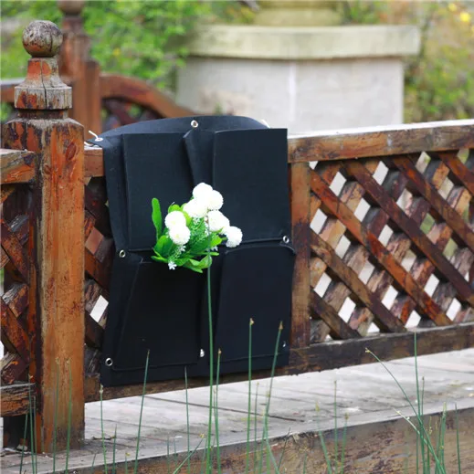 4 pockets NEW Felt 1PC Outdoor Vertical Gardening Flower Pots and Planter, Hanging Pots Planter On wall Green Field 54*55cm
4 pockets NEW Felt 1PC Outdoor Vertical Gardening Flower Pots and Planter, Hanging Pots Planter On wall Green Field 54*55cm