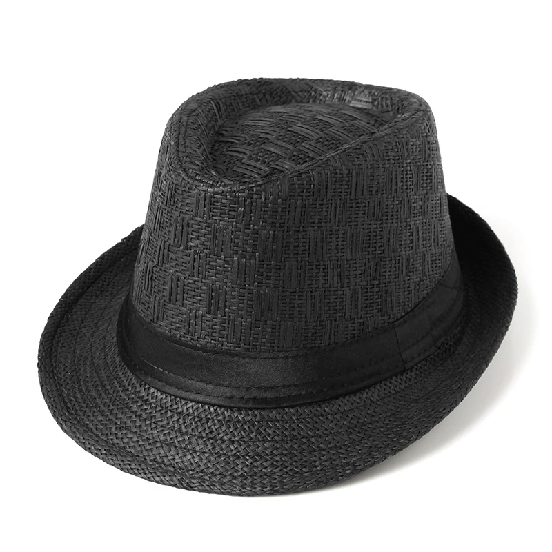 Fashion pop Straw Women Men Sun Hats Fedora Trilby Gangster Cap Summer Beach Sun Straw Panama Hat with Ribbow Band gentleman hat
Fashion pop Straw Women Men Sun Hats Fedora Trilby Gangster Cap Summer Beach Sun Straw Panama Hat with Ribbow Band gentleman hat