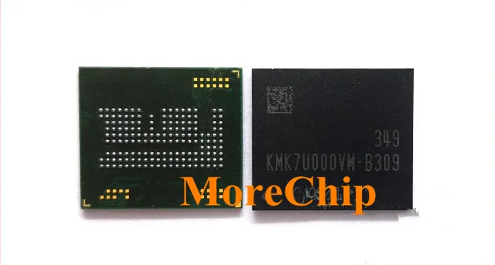 Флэш память KMK7U000VM B309 eMMC NAND BGA IC Chip 3 шт./лот|Платы для мобильных телефонов| |