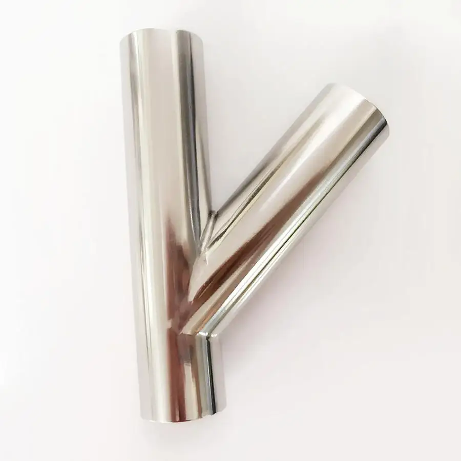 51mm 2" Pipe OD Butt Welding Oblique Y-Shaped 3 Way SUS 304 Stainless Sanitary Fitting Spliter Homebrew Beer Wine
51mm 2" Pipe OD Butt Welding Oblique Y-Shaped 3 Way SUS 304 Stainless Sanitary Fitting Spliter Homebrew Beer Wine