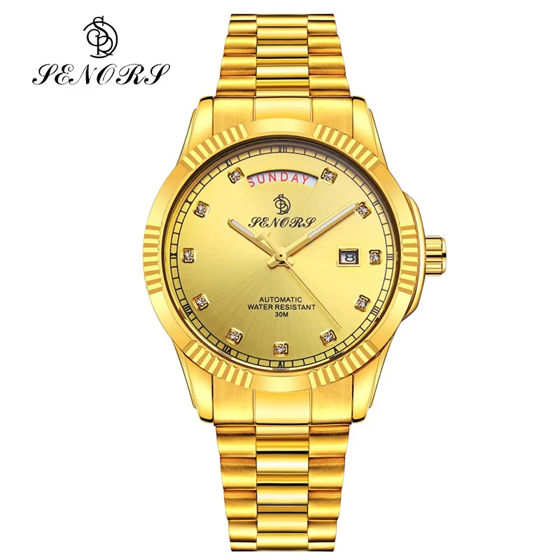SENORS Men Watches Mechanical Automatic Top Brand Watch Luxury Rhinestones Business Wristwatch
SENORS Men Watches Mechanical Automatic Top Brand Watch Luxury Rhinestones Business Wristwatch