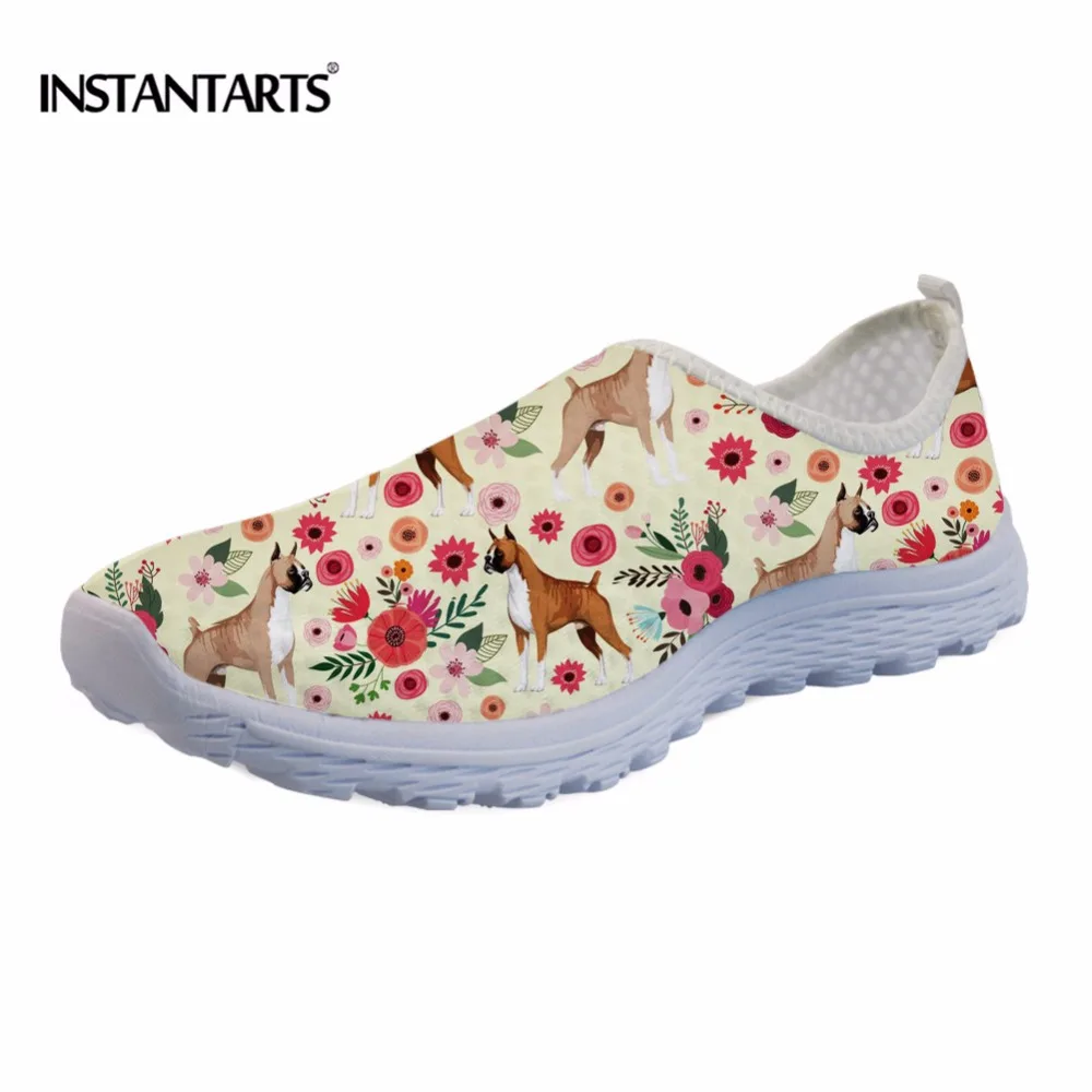 INSTANTARTS Women Fashion Sneakers Cute Dog Design Woman Girl Summer Slip On Casual Shoes Boxer Flower Mesh Flats Tenis Feminino
INSTANTARTS Women Fashion Sneakers Cute Dog Design Woman Girl Summer Slip On Casual Shoes Boxer Flower Mesh Flats Tenis Feminino