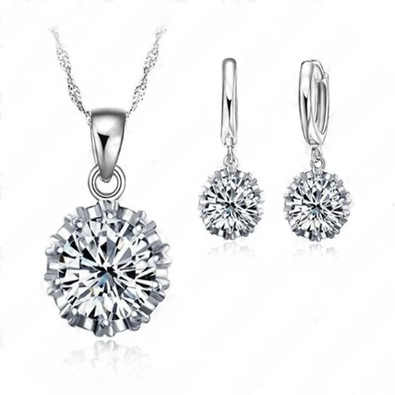 Beautiful Round Style Jewelry Sets For Women Female Best Engagement Accessories Fast Shipping Wife Favorites Pattern Gifts
Beautiful Round Style Jewelry Sets For Women Female Best Engagement Accessories Fast Shipping Wife Favorites Pattern Gifts
