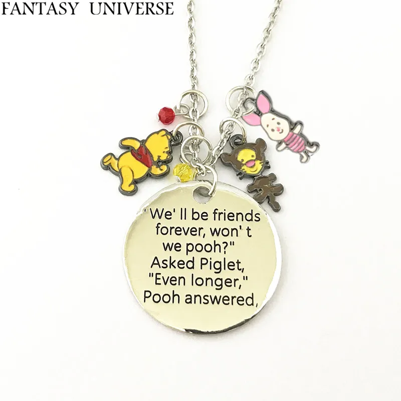 TV Cartoon Charm necklace High quality Cosplay Tigger Cartoon Jewelry Kawaii Woman/man Gift
TV Cartoon Charm necklace High quality Cosplay Tigger Cartoon Jewelry Kawaii Woman/man Gift