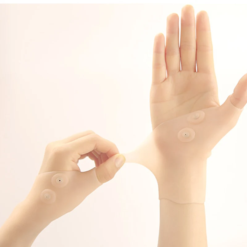 1pcs Silicone Gel Magnetic Therapy Wrist Thumb Support Gloves Arthritis Pressure Corrector Gloves ED-shipping
1pcs Silicone Gel Magnetic Therapy Wrist Thumb Support Gloves Arthritis Pressure Corrector Gloves ED-shipping