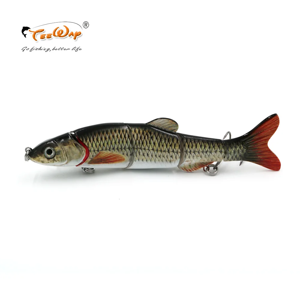 New Product Fishing Lure 5 Segment Swimbait Crankbait Hard Bait Slow 38g 16cm Fishing hook Fishing Tackle FL5-02
New Product Fishing Lure 5 Segment Swimbait Crankbait Hard Bait Slow 38g 16cm Fishing hook Fishing Tackle FL5-02