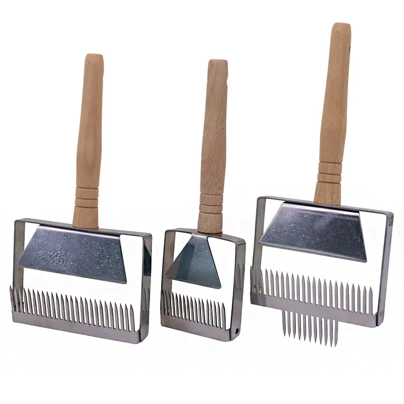 Beekeeping Equipment Uncapping Scraper Honey Honeycomb Scraper Wooden Handle Tool Uncapping Fork Beekeeping
Beekeeping Equipment Uncapping Scraper Honey Honeycomb Scraper Wooden Handle Tool Uncapping Fork Beekeeping