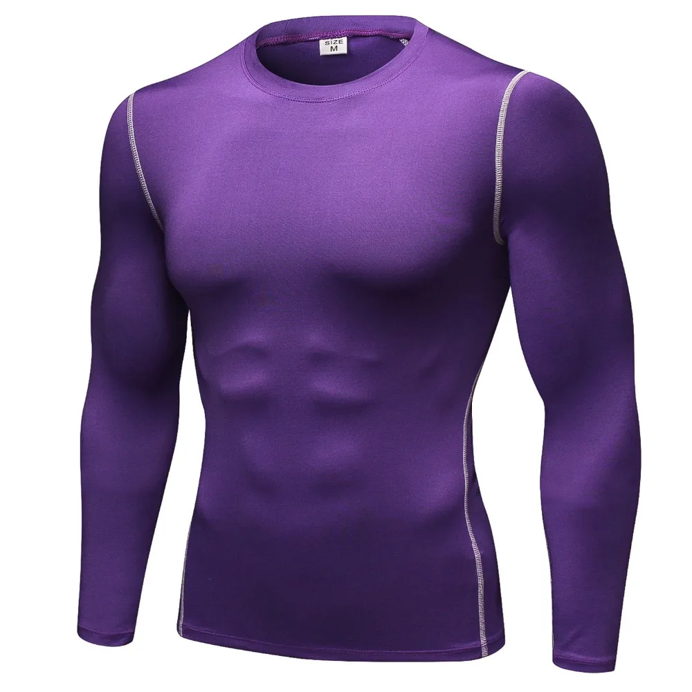 New Quick Dry Compression Tight Jersey Fitness Gym Sports Running shirt Bodybuilding Long Sleeve Black T-Shirts Men Thai T-Shirt
New Quick Dry Compression Tight Jersey Fitness Gym Sports Running shirt Bodybuilding Long Sleeve Black T-Shirts Men Thai T-Shirt