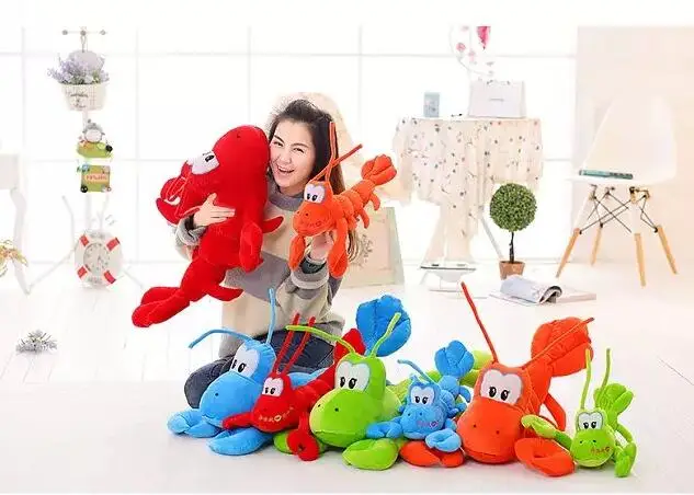 Candice guo! super cute plush toy simulation colors lobster Crayfish stuffed doll children girls boy Christmas birthday gift 1pc
Candice guo! super cute plush toy simulation colors lobster Crayfish stuffed doll children girls boy Christmas birthday gift 1pc