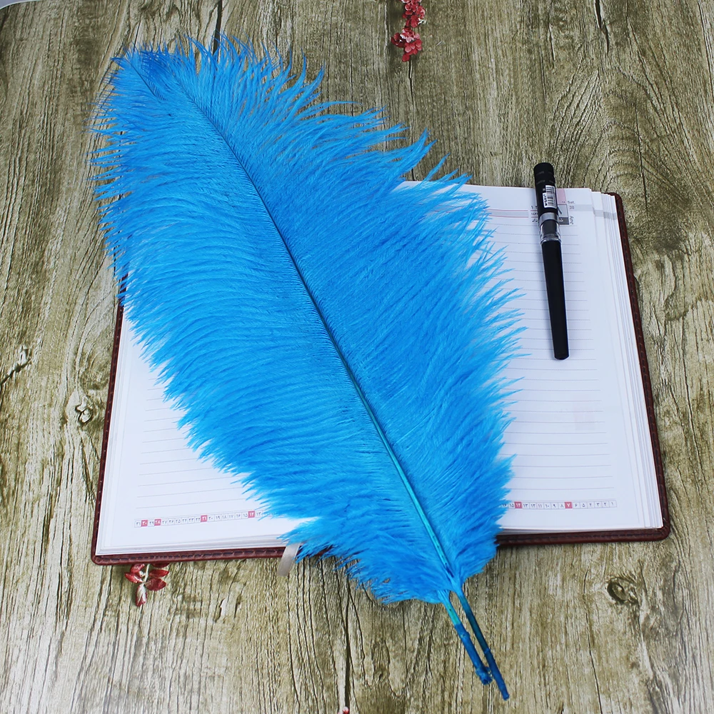 Оптовая продажа, 10 шт., голубое страусиное перо 40-45 см/16-18 дюймов, оперение страуса, головной убор, шлейф для выступления, украшение
Оптовая продажа, 10 шт., голубое страусиное перо 40-45 см/16-18 дюймов, оперение страуса, головной убор, шлейф для выступления, украшение