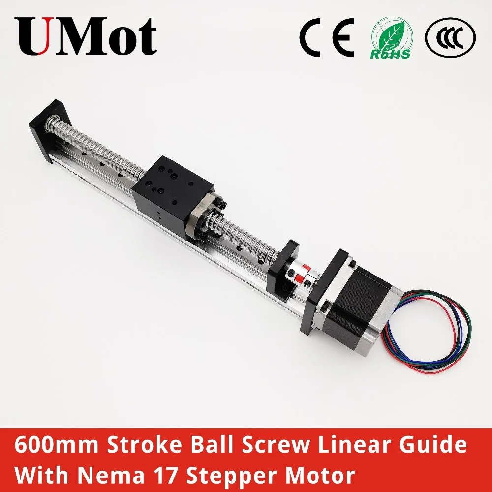 600mm stroke ball screw linear guide motion slide table linear rail for cnc 3d printer xyz robotic arm kit
600mm stroke ball screw linear guide motion slide table linear rail for cnc 3d printer xyz robotic arm kit