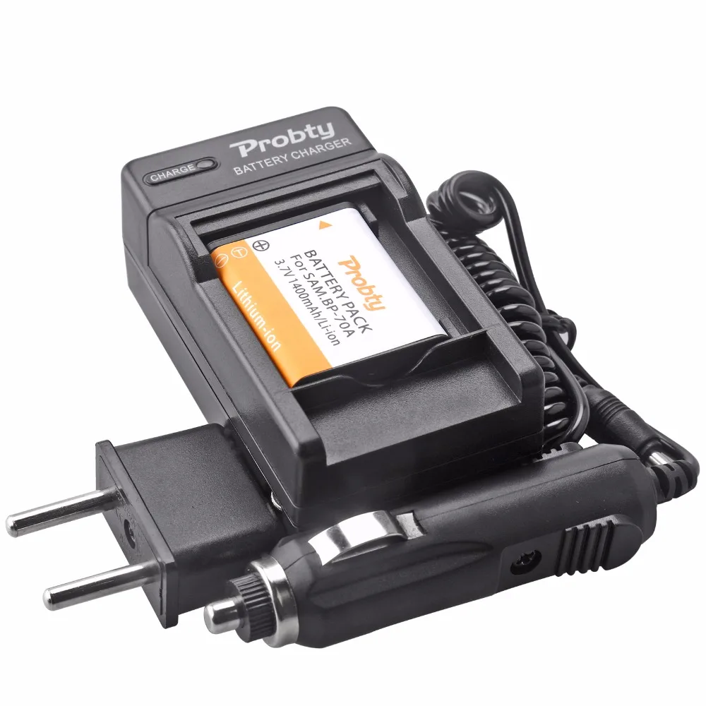 Аккумуляторная батарея Probty BP-70A BP70A + зарядное устройство для Samsung ES65 ES67 PL100 PL101 PL120 PL121 SL50 SL600 SL605 SL630 TL105 TL110 TL205
Аккумуляторная батарея Probty BP-70A BP70A + зарядное устройство для Samsung ES65 ES67 PL100 PL101 PL120 PL121 SL50 SL600 SL605 SL630 TL105 TL110 TL205