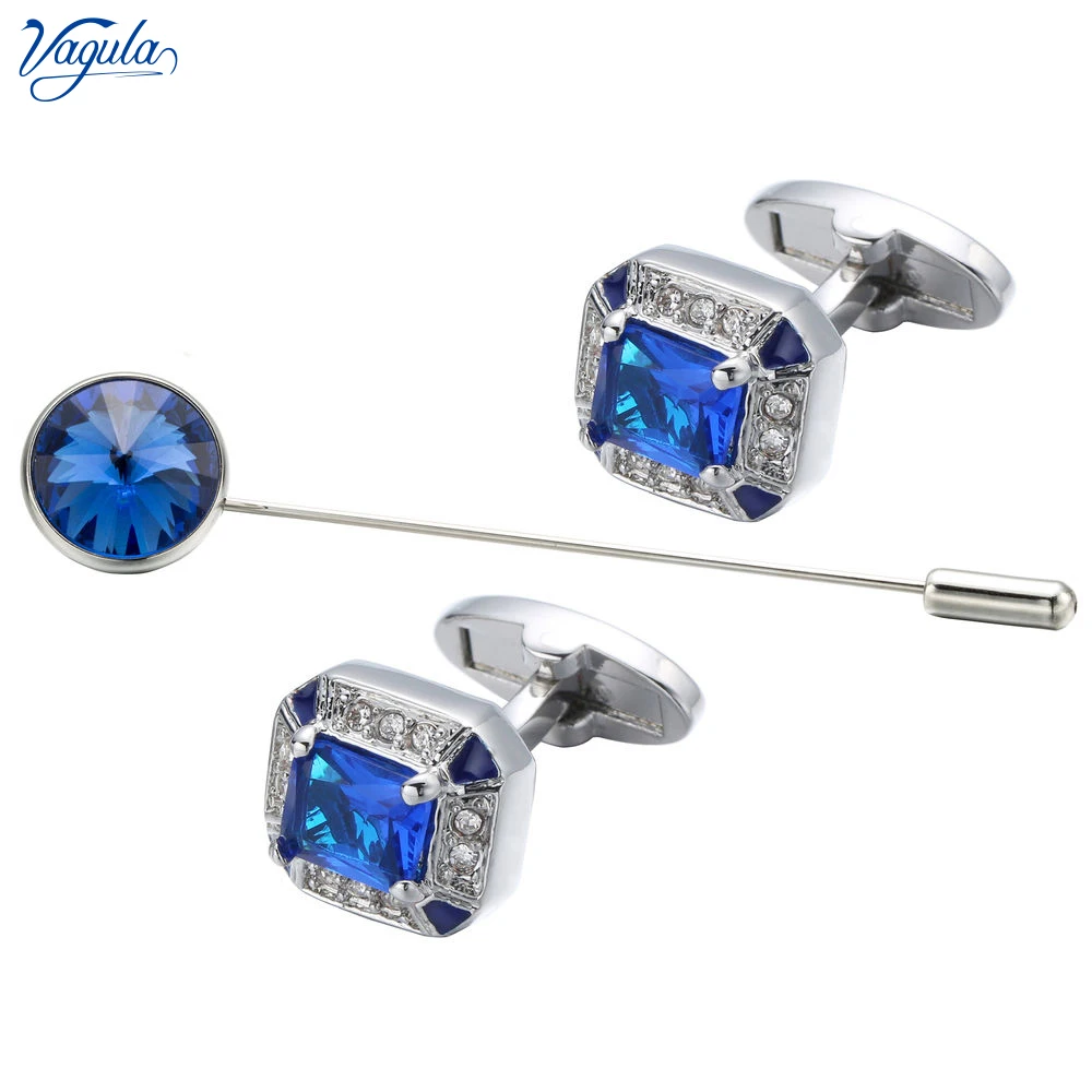 VAGULA Trendy Cufflink Brooch pin Brass Cuff links Collar Pin 3 Pcs Set Men Jewelry 733
VAGULA Trendy Cufflink Brooch pin Brass Cuff links Collar Pin 3 Pcs Set Men Jewelry 733