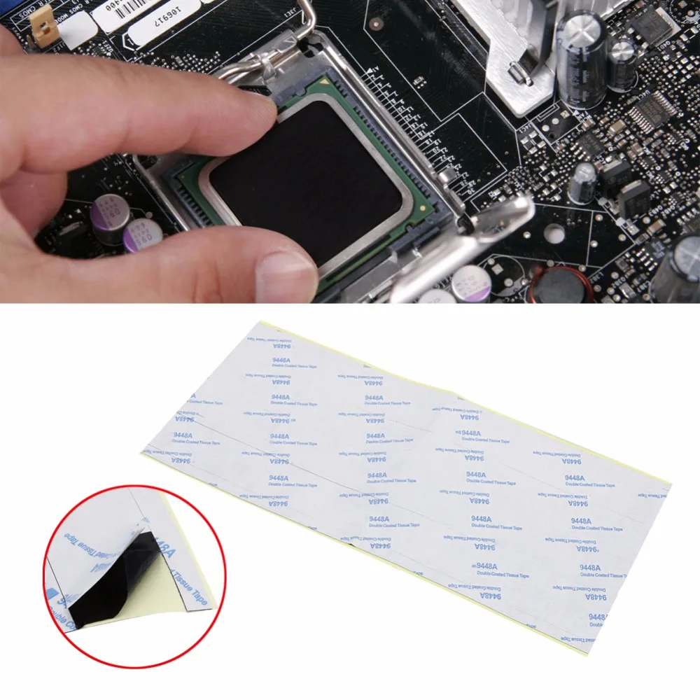 BGEKTOTH High Quality New 48pcs Sticker Square Sided Thermal Adhesive 25x25mm Tape For Heatsink Heat Sink
BGEKTOTH High Quality New 48pcs Sticker Square Sided Thermal Adhesive 25x25mm Tape For Heatsink Heat Sink