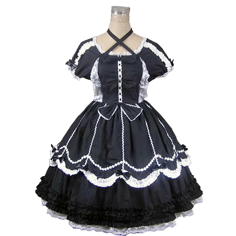 Customized 2018 Summer Short Square Collar Lolita Dress Costumes Slim White Lace Dresses Ball Gowns For Women Drop Shipping
Customized 2018 Summer Short Square Collar Lolita Dress Costumes Slim White Lace Dresses Ball Gowns For Women Drop Shipping