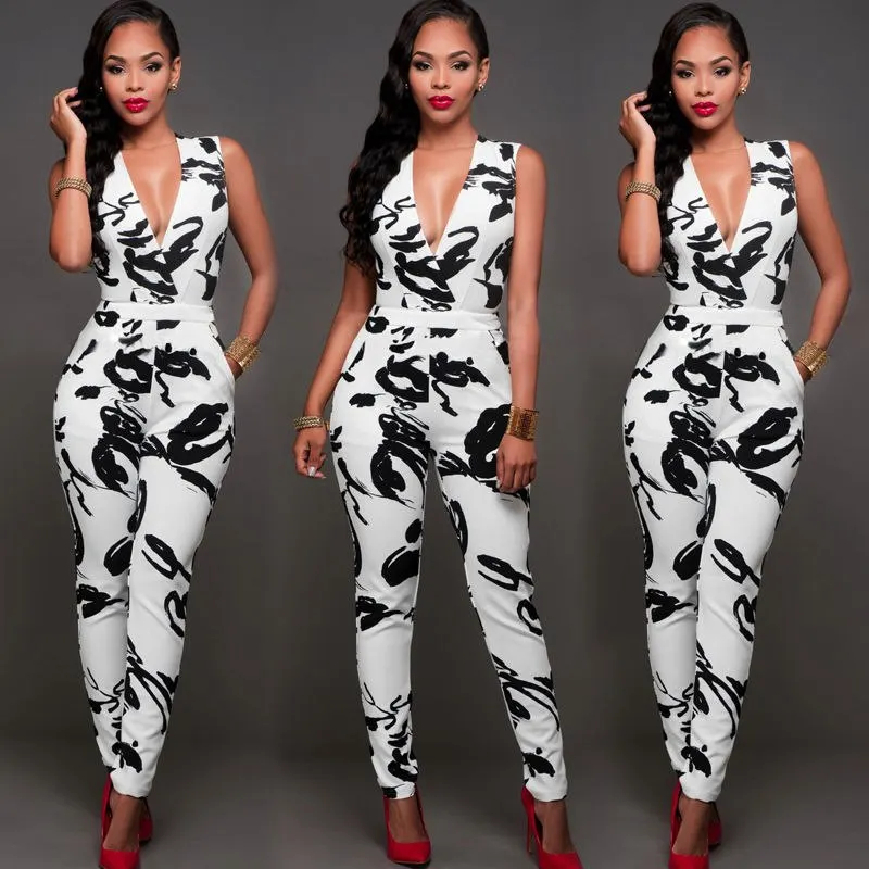 2018 Fashion New Casual Clothing Sleeveless New Women Ladies Clubwear V Neck Playsuit Bodycon Party Jumpsuit&Romper Trousers
2018 Fashion New Casual Clothing Sleeveless New Women Ladies Clubwear V Neck Playsuit Bodycon Party Jumpsuit&Romper Trousers