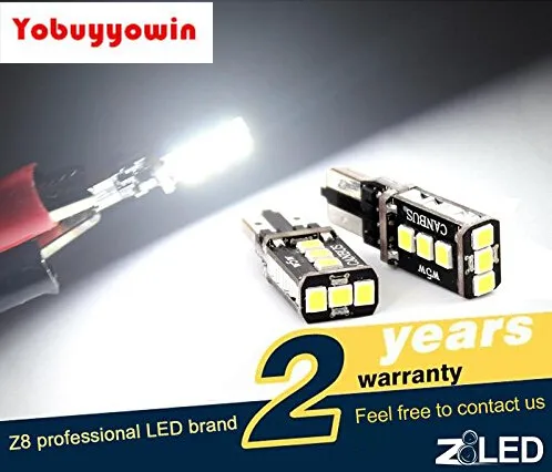 2pcs Canbus Error Free T10 W5w 501 194 168 High Power 2835 Chip SMD Auto LED Backup Reverse Light Bulbs Width Lamp Reading
2pcs Canbus Error Free T10 W5w 501 194 168 High Power 2835 Chip SMD Auto LED Backup Reverse Light Bulbs Width Lamp Reading