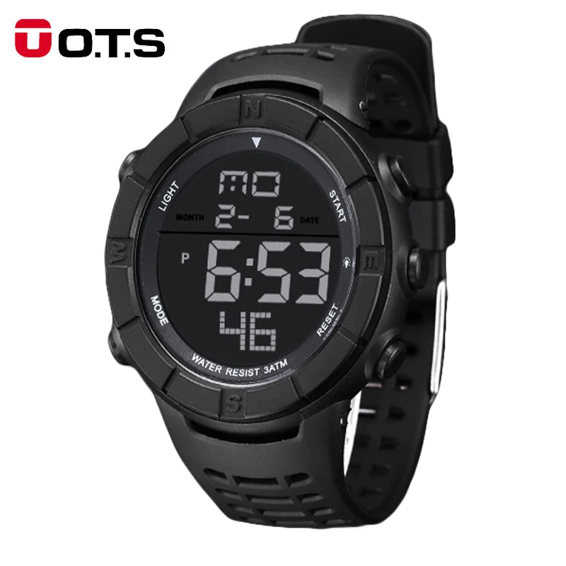 Brand New OTS Military Digital Alarm Watch Men Sports Watches Waterproof Outdoor Wristwatch
Brand New OTS Military Digital Alarm Watch Men Sports Watches Waterproof Outdoor Wristwatch