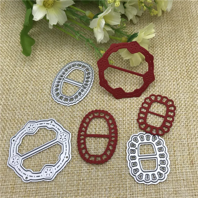 Metal Cutting Dies 3pcs Ribbon clasp buckle for DIY Scrapbooking Photo Album Embossing Paper Cards Decorative Craft
Metal Cutting Dies 3pcs Ribbon clasp buckle for DIY Scrapbooking Photo Album Embossing Paper Cards Decorative Craft