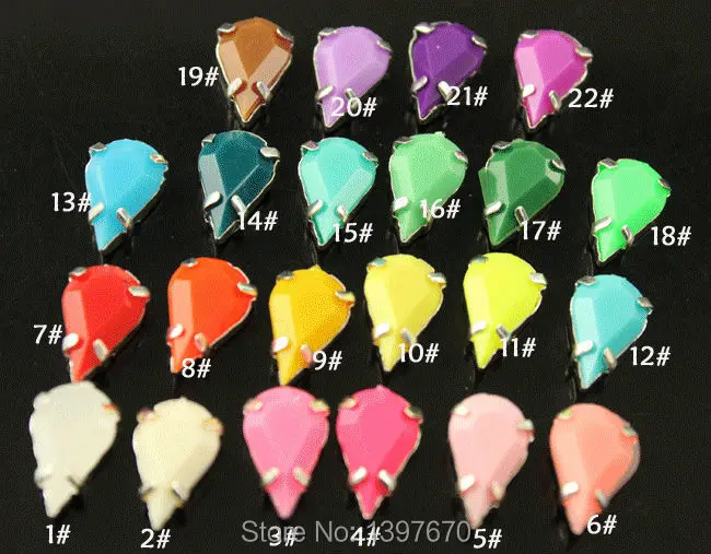 20pcs/LOT ACRYLIC candy sew on stones with silver copper Settings Point back stones diy clothes
20pcs/LOT ACRYLIC candy sew on stones with silver copper Settings Point back stones diy clothes
