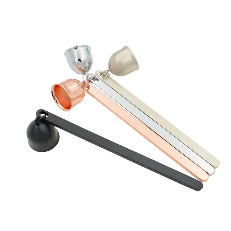 Stainless Steel Candle Flame Snuffer Wick Trimmer Tool Multi Colour Put Out Fire On Bell Easy To Use ZA6048
Stainless Steel Candle Flame Snuffer Wick Trimmer Tool Multi Colour Put Out Fire On Bell Easy To Use ZA6048