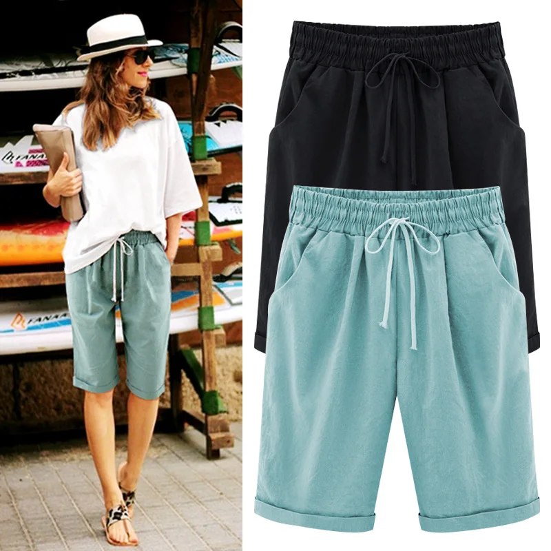 Summer Shorts For Women High Waist Women's Shorts Cotton/loose Short Women's Summer Shorts Plus Size 8XL Shorts Feminino/Mujer
Summer Shorts For Women High Waist Women's Shorts Cotton/loose Short Women's Summer Shorts Plus Size 8XL Shorts Feminino/Mujer