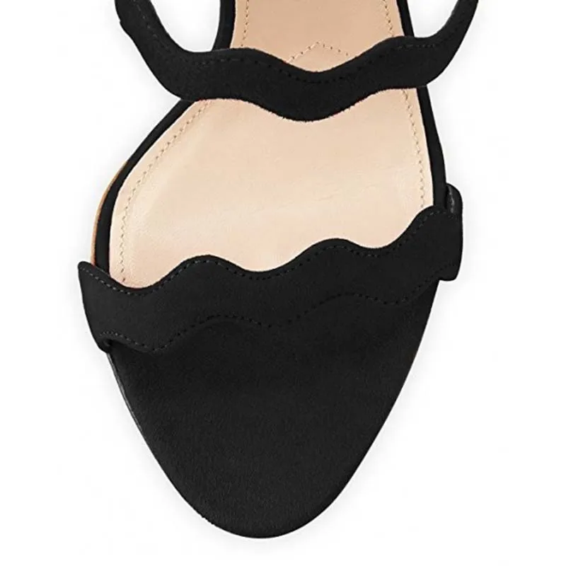 Women's Leila Black Women Chic Open Toe Ankle Strap Sandals Stiletto Heel Dress Shoes Generous Attractive Noble Fashion FSJ
Women's Leila Black Women Chic Open Toe Ankle Strap Sandals Stiletto Heel Dress Shoes Generous Attractive Noble Fashion FSJ