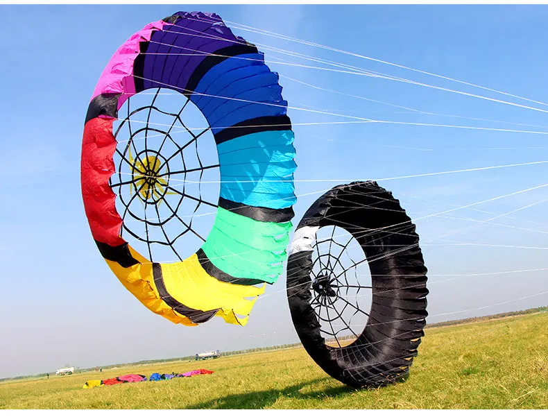 new soft spider kite wholesalers flying toys large ripstop nylon single line kites adults sale windsock kiting inflatable | Игрушки и