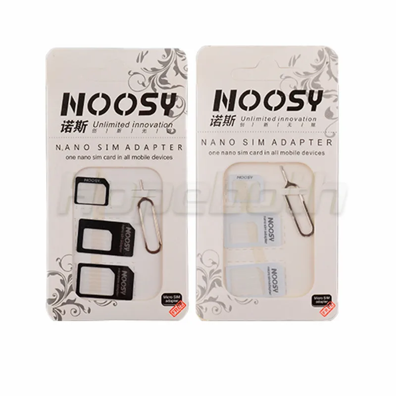Бесплатная доставка DHL 2000 компл./лот NOOSY Nano SIM адаптер карты с выдвижным штифтом для iPhone 5 6 7 4 в 1 от Nano до Micro Mini Sim Розничная коробка
Бесплатная доставка DHL 2000 компл./лот NOOSY Nano SIM адаптер карты с выдвижным штифтом для iPhone 5 6 7 4 в 1 от Nano до Micro Mini Sim Розничная коробка