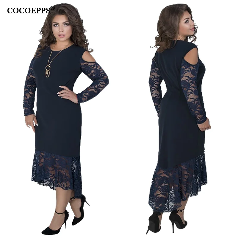 2019 NEW Lace Elegant Bodycon Dress 5XL 6XL Plus Size Women Winter Dresses Long Sleeve Maxi Long Dress Big Size Party vestidos
2019 NEW Lace Elegant Bodycon Dress 5XL 6XL Plus Size Women Winter Dresses Long Sleeve Maxi Long Dress Big Size Party vestidos