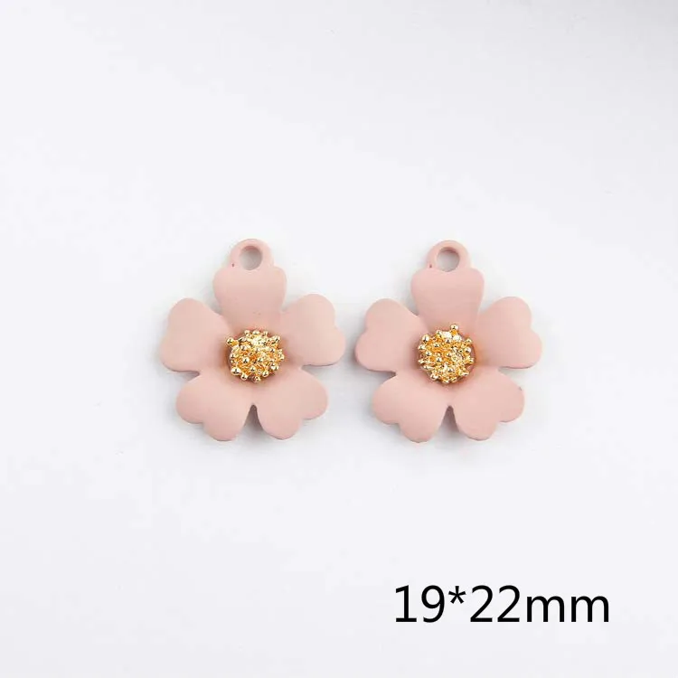 DIY Handmade Jewelry Accessories Scrub Solid Color Flower Eardrop Alloy EarringsPendant Material 4pcs
DIY Handmade Jewelry Accessories Scrub Solid Color Flower Eardrop Alloy EarringsPendant Material 4pcs