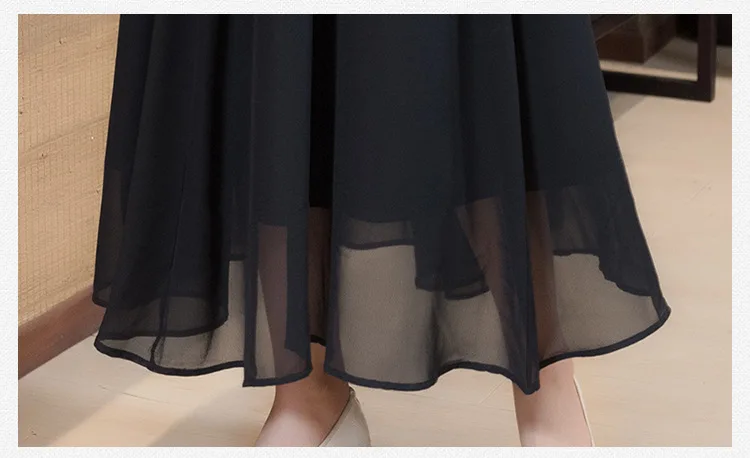 5XL 6XL 2019 Plus size Women Long Skirts Casual Black Chiffon Pleated Maxi Skirts Large Size 7XL Ladies High Waist Party Skirts
5XL 6XL 2019 Plus size Women Long Skirts Casual Black Chiffon Pleated Maxi Skirts Large Size 7XL Ladies High Waist Party Skirts
