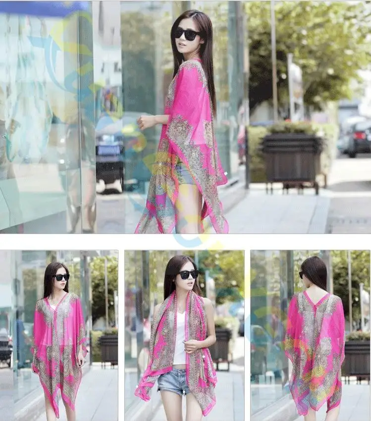 UV Women Sexy multifunction Summer Bikini Chiffon Wrap Floral Print Dress shawl Beach lady Bikini Swimwear Cover Up Scarf cloths
UV Women Sexy multifunction Summer Bikini Chiffon Wrap Floral Print Dress shawl Beach lady Bikini Swimwear Cover Up Scarf cloths