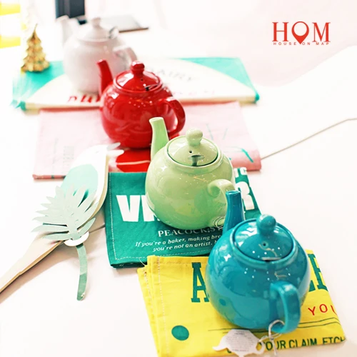 Candy colors Tea pot with filter original imported ceramic candy color home High-end British afternoon tea Kung Fu tea pot set
Candy colors Tea pot with filter original imported ceramic candy color home High-end British afternoon tea Kung Fu tea pot set