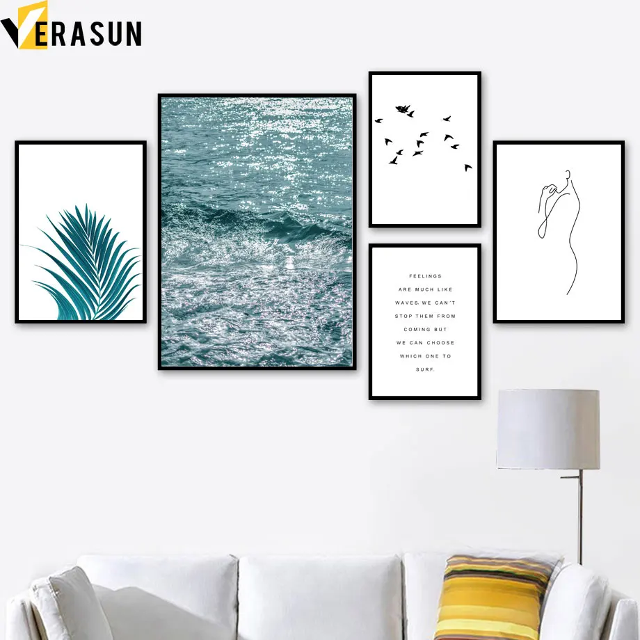 Line Girl Body Sea Palm Leaf Salon Quotes Wall Art Canvas Painting Nordic Posters And Prints Wall Pictures For Living Room Decor
Line Girl Body Sea Palm Leaf Salon Quotes Wall Art Canvas Painting Nordic Posters And Prints Wall Pictures For Living Room Decor