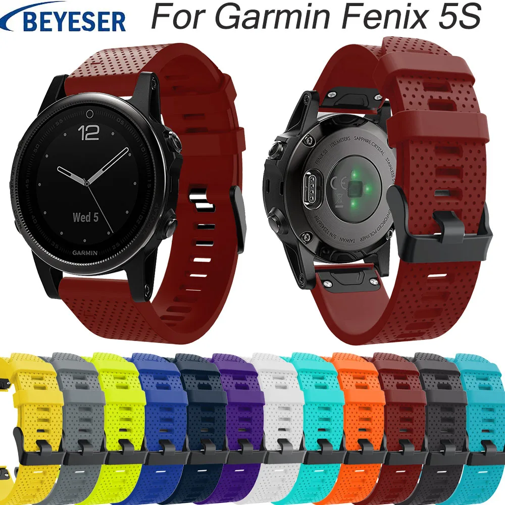Ремешок для наручных часов Garmin Fenix 5S/5S Plus, ремешок для смарт-часов Garmin Fenix, ремешок на запястье из силикона, быстросъемный ремешок
Ремешок для наручных часов Garmin Fenix 5S/5S Plus, ремешок для смарт-часов Garmin Fenix, ремешок на запястье из силикона, быстросъемный ремешок