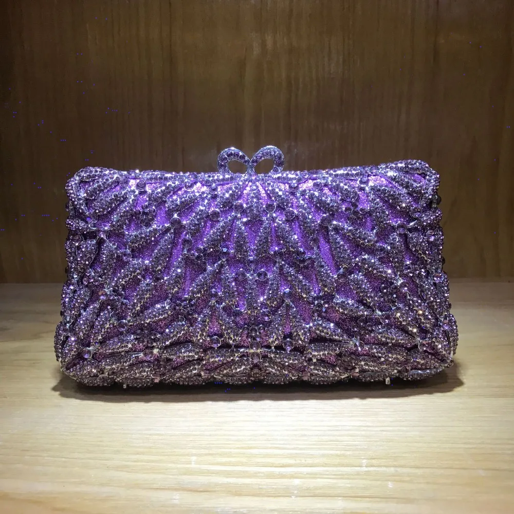 Luxury 12 Colors Purple/Red/Blue Crystal Clutch Metal Bag Luxury Rhinestone Crystal Evening Clutches Women Party Wedding Handbag
Luxury 12 Colors Purple/Red/Blue Crystal Clutch Metal Bag Luxury Rhinestone Crystal Evening Clutches Women Party Wedding Handbag