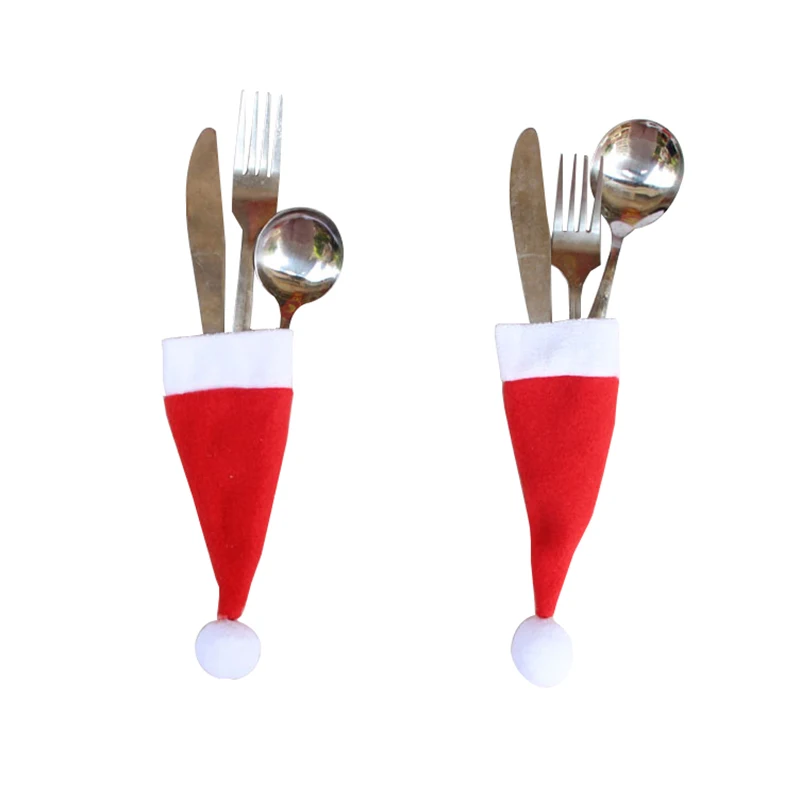 20Pcs Merry Christmas Ornaments Tableware Knife Fork Hat Christmas Xmas Decoration For Home New Year Santa Wine Bottle Covers
20Pcs Merry Christmas Ornaments Tableware Knife Fork Hat Christmas Xmas Decoration For Home New Year Santa Wine Bottle Covers