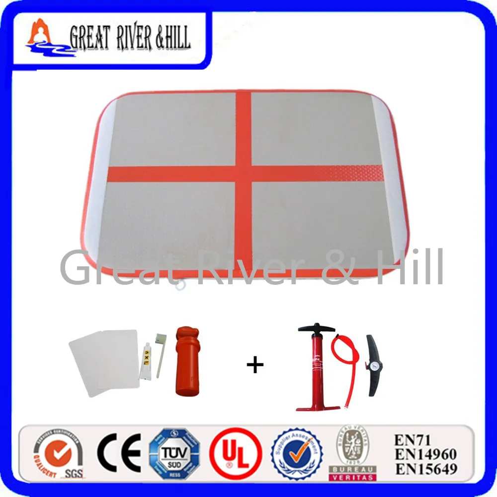 Надувная гимнастическая доска Great River Hill 1 м x 0 6 10 см|inflatable gymnastics mat|gymnastics matsmats for |
