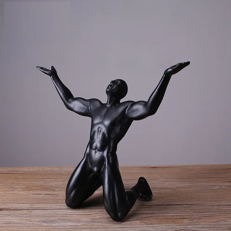 Modern Resin Men's Statue Athlete Sculpture Abstract Carving Man Characters Figurine Home Decoration Wedding Gifts R1146
Modern Resin Men's Statue Athlete Sculpture Abstract Carving Man Characters Figurine Home Decoration Wedding Gifts R1146