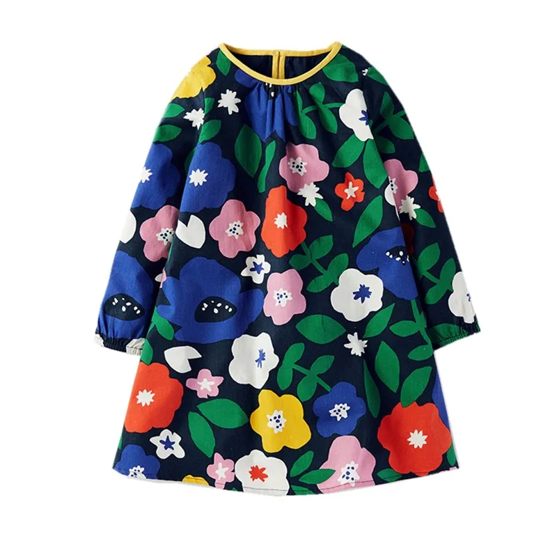 Little Maven Brand New Spring Autumn Kids Lovely Long-sleeved Big Forals O-neck Soft Woven Cotton Girls Quality Fashion Dress
Little Maven Brand New Spring Autumn Kids Lovely Long-sleeved Big Forals O-neck Soft Woven Cotton Girls Quality Fashion Dress