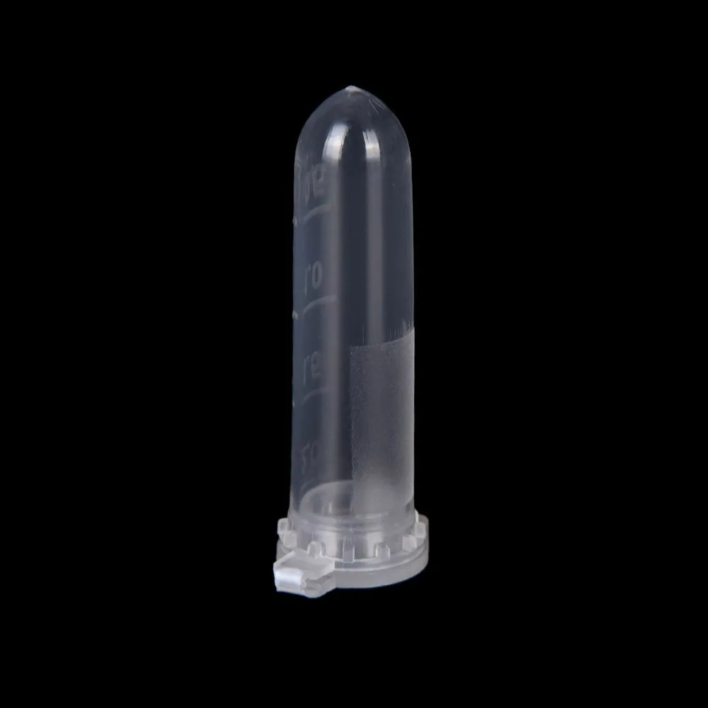 500pcs 2ml Micro Centrifuge Tube Vial Clear Plastic Vials Container Snap Cap