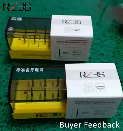 RZ3S Diamond Bur FG 1.6mm For Inlay Preparation Dentist Bur Kit 12 pcs Bur+Sterilization Holder Dental Bur
RZ3S Diamond Bur FG 1.6mm For Inlay Preparation Dentist Bur Kit 12 pcs Bur+Sterilization Holder Dental Bur