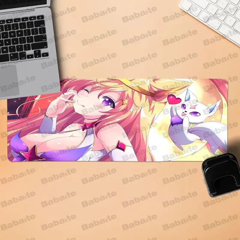 Babaite star Guardian Ahri LoL League of Legends Customized laptop Gaming mouse pad Comfort Mouse Mat rubber Gaming Mousepad
Babaite star Guardian Ahri LoL League of Legends Customized laptop Gaming mouse pad Comfort Mouse Mat rubber Gaming Mousepad
