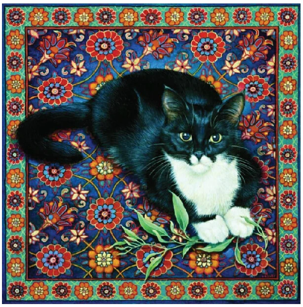 FREE Shipping Top Quality popular counted cross stitch kit Posky cat, blanket black cat
FREE Shipping Top Quality popular counted cross stitch kit Posky cat, blanket black cat