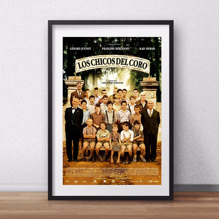 Customized Prints Classic Movie Les choristes (2004) Poster Canvas Cloth Wall Art Paintings For Living Room Decor
Customized Prints Classic Movie Les choristes (2004) Poster Canvas Cloth Wall Art Paintings For Living Room Decor