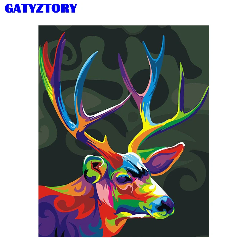 Frameless Christmas Colorful Deer Animals DIY Painting By Numbers Modern Home Wall Art Unique Gift For Home Decoration 40x50cm
Frameless Christmas Colorful Deer Animals DIY Painting By Numbers Modern Home Wall Art Unique Gift For Home Decoration 40x50cm